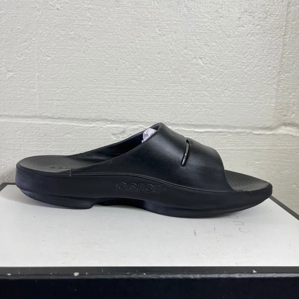 Oofos OOahh‎ Sport Recovery Comfort Slide Sandals Slip On Men's 10 Women's 12